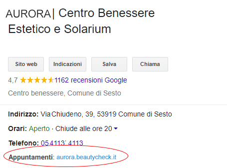 google-prenota google-booking-prenota